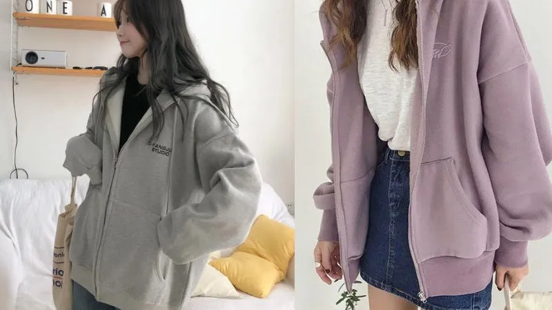 Phối với áo cổ lọ bên trong