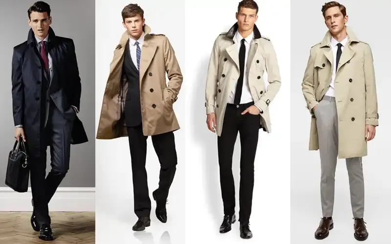 Đặc điểm nổi bật của áo Trench Coat nam 1