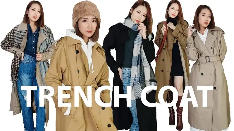 Dáng áo trench coat được ưa chuộng nhất hiện nay 2