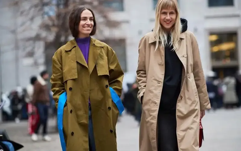 Các màu áo trench coat được ưa chuộng 1