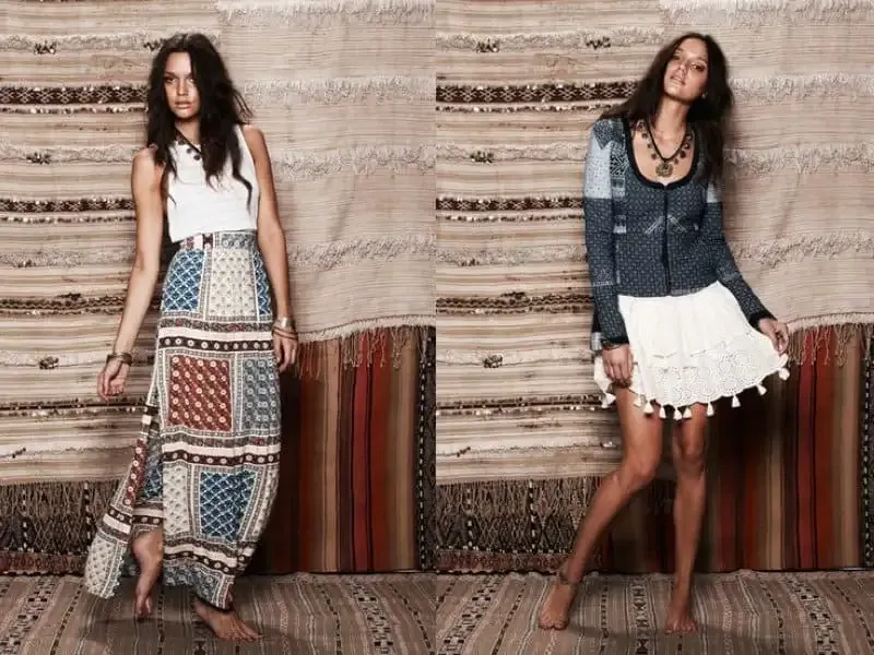 Mẹo phối đồ với áo kiểu Boho 1