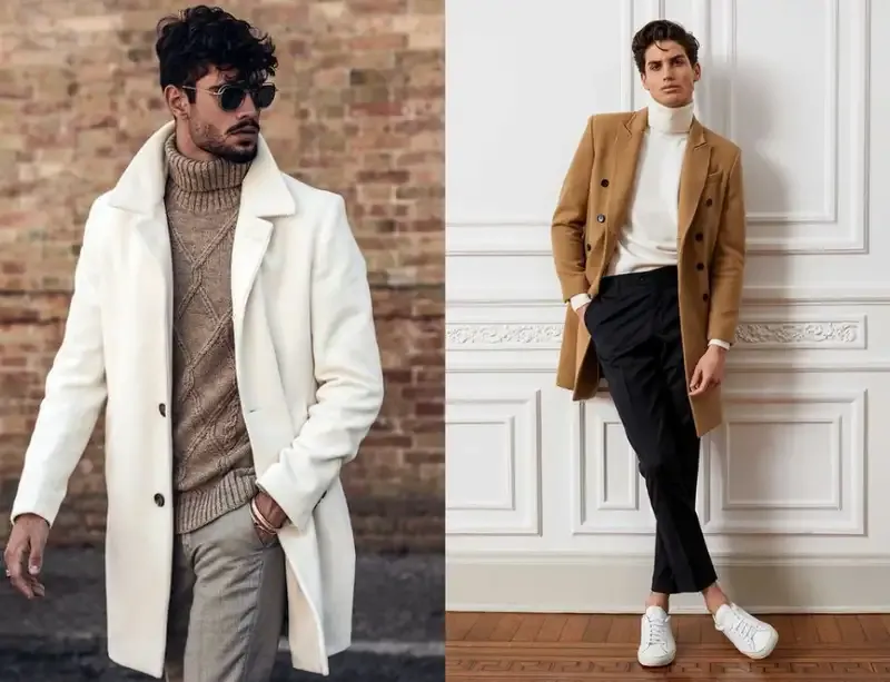 Các mẫu áo len cổ lọ phổ biến 4