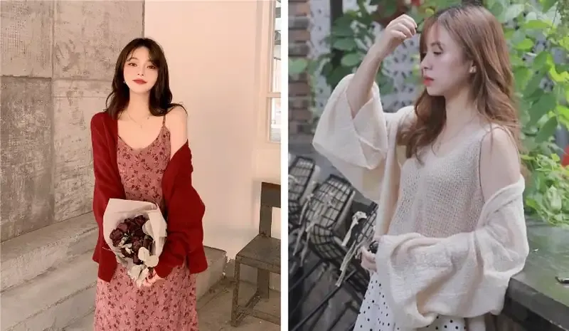 Các loại áo len mỏng phổ biến 2