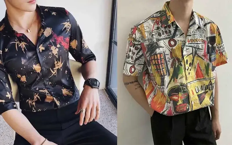 Áo sơ mi nam họa tiết là gì? 2