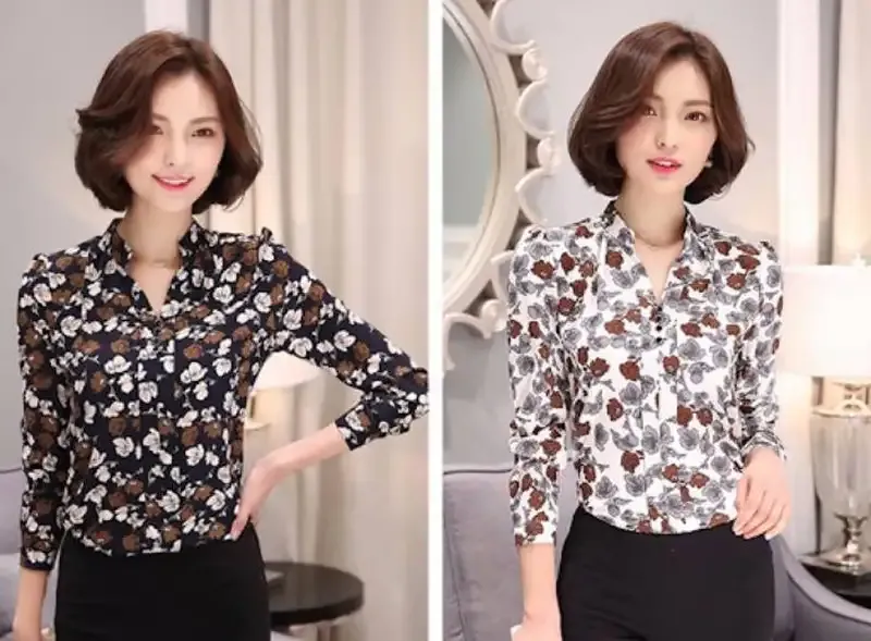 Xu hướng áo sơ mi họa tiết hiện nay 1
