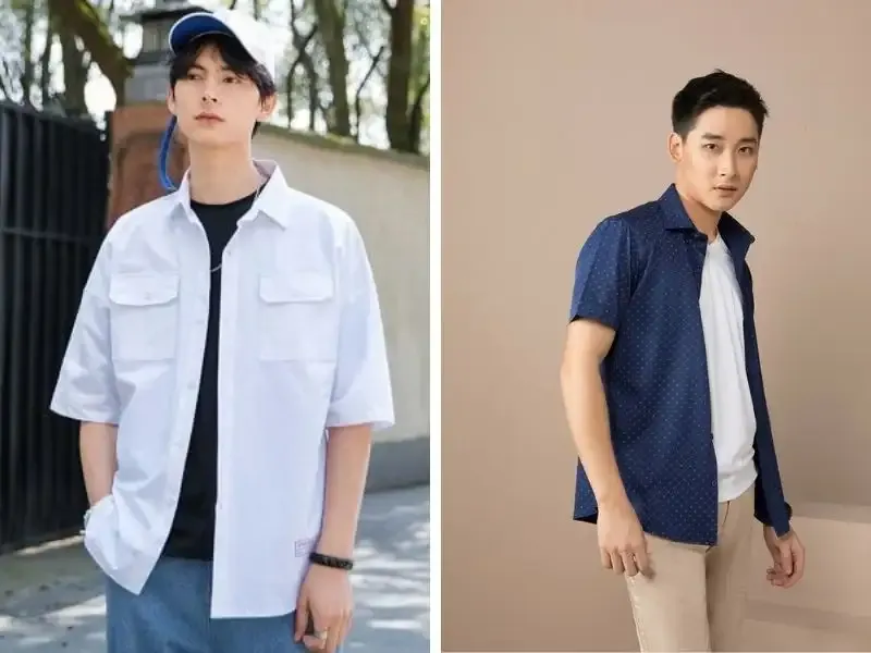 Khái niệm áo sơ mi ngắn tay