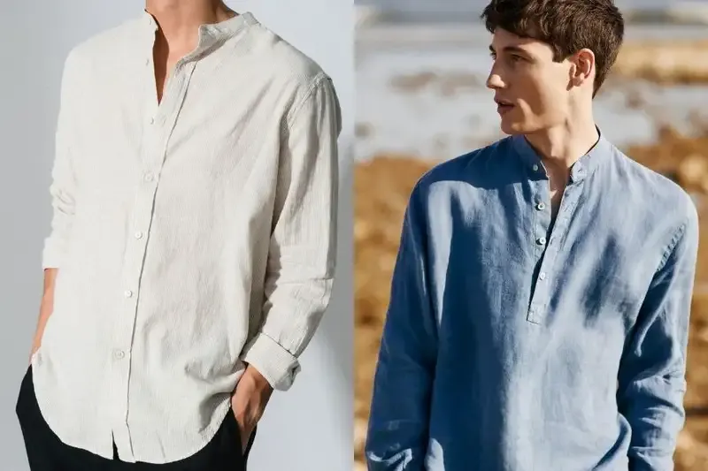 Cách chọn áo sơ mi vải lanh phù hợp 3