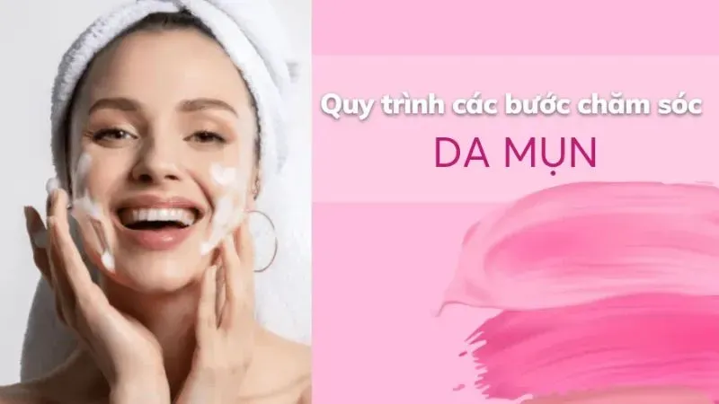 Các bước chăm sóc da mụn sáng tối khi ra ngoài