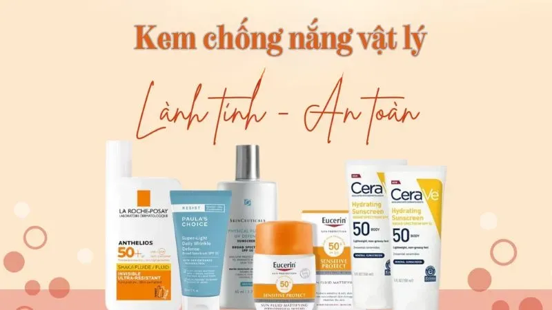Phân biệt các loại kem chống nắng body