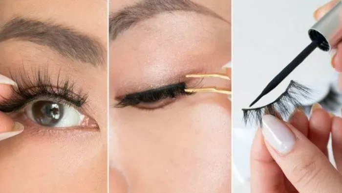 Hướng dẫn các bước gắn lông mi giả chi tiết