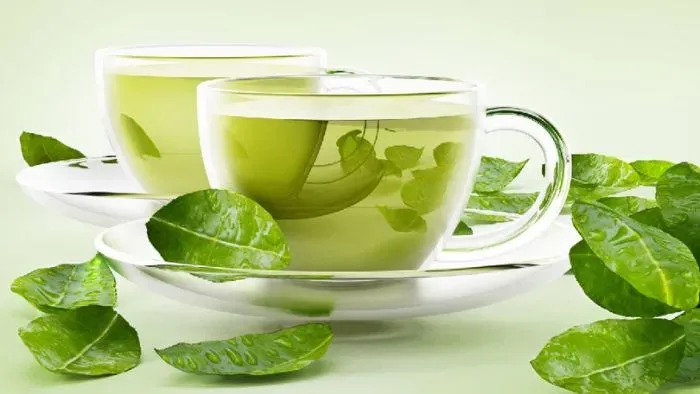 Nước trà xanh giúp kích thích mi mọc