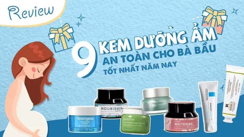 Những sản phẩm chăm sóc da cho bà bầu