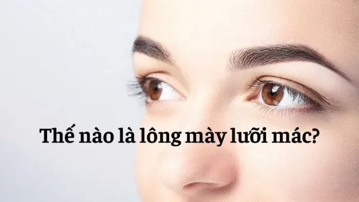 Chân mày lưỡi mác là gì?