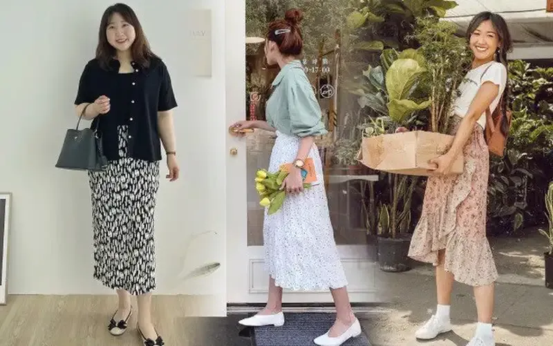 Đặc điểm của chân váy midi 1