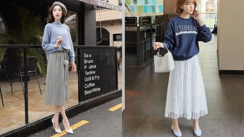 Phối với áo sweater