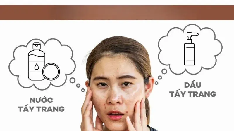 Dầu tẩy trang có phù hợp với da mụn không?