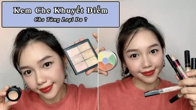 Thoa kem che khuyết điểm