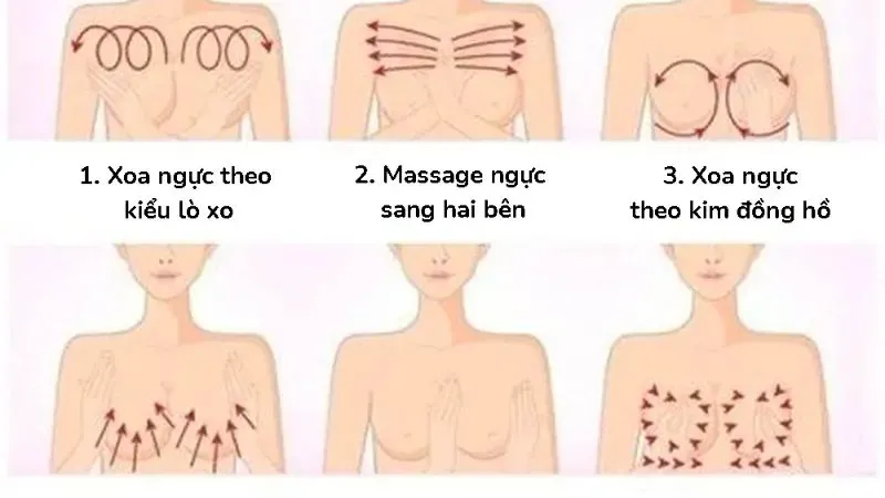 Massage ngực có tăng vòng 1 không?