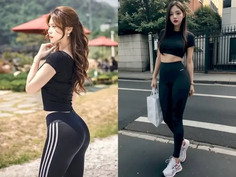 Các kiểu quần legging phổ biến hiện nay 2