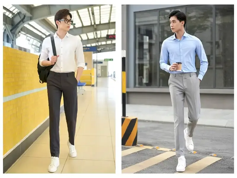 Các mẫu quần tây phổ biến hiện nay 3