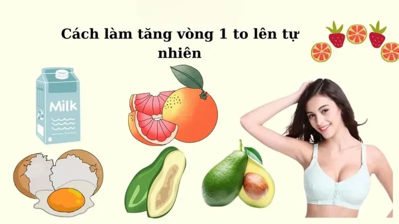 Tăng vòng 1 bằng chế độ dinh dưỡng