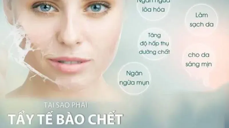 Tại sao phải tẩy tế bào chết cho da?