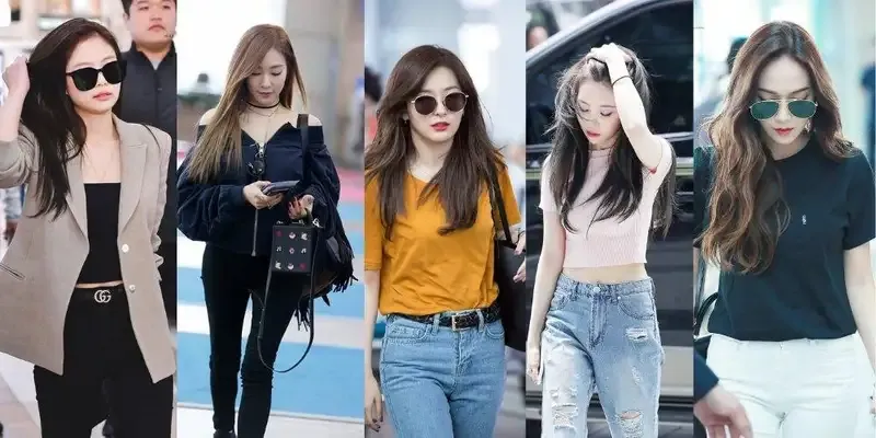Cách phối đồ thời trang sân bay sành điệu nhất 1