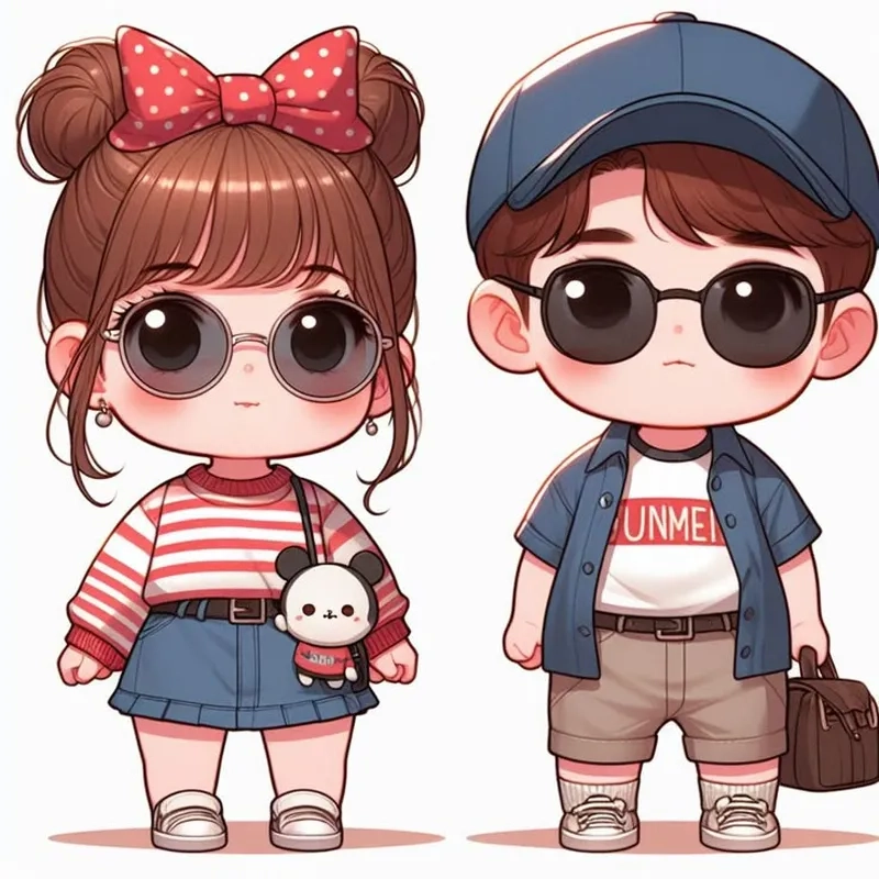 Bộ sưu tập ảnh chibi cặp đôi đáng yêu nhất cho bạn