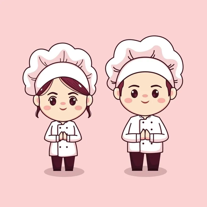 Dễ thương hết nấc với avatar ảnh cặp đôi anime chibi cute