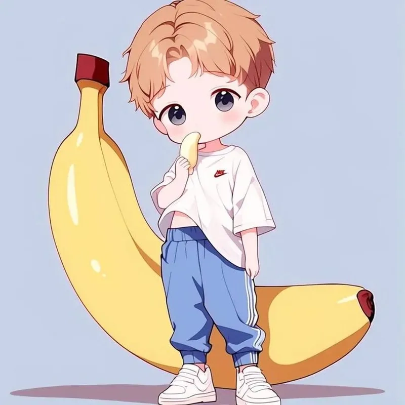 Cá tính mạnh mẽ với avatar cute nam chibi cực chất