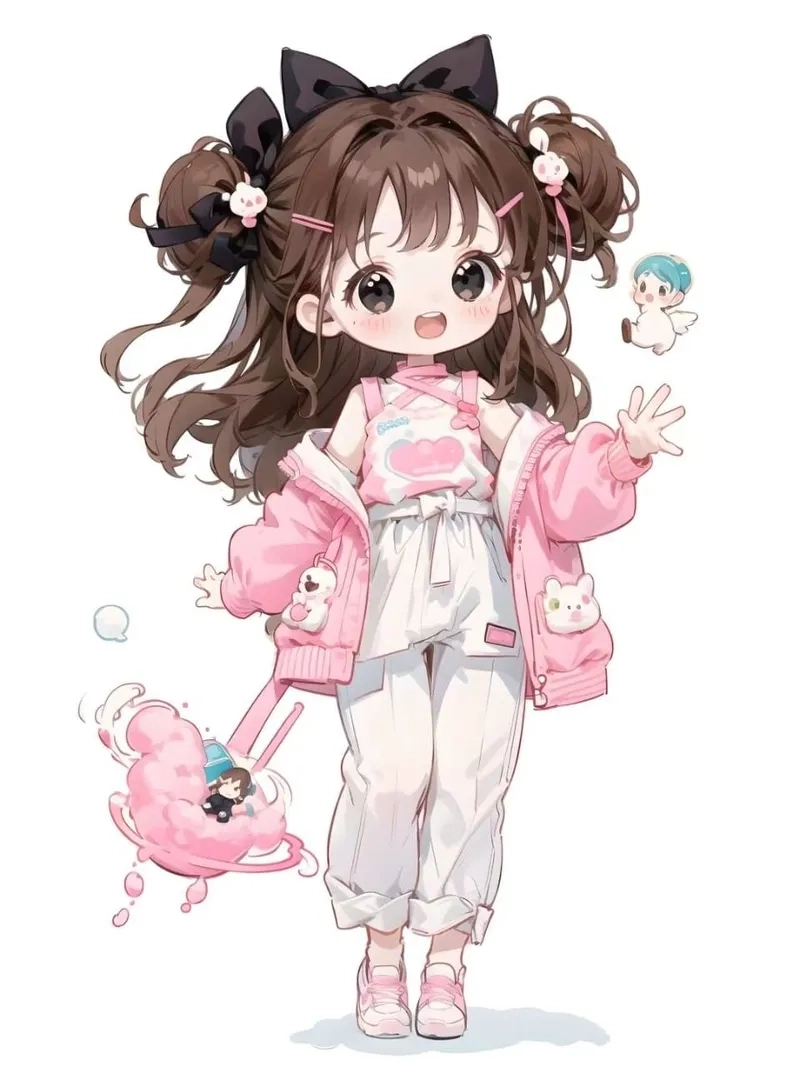Cực xinh xắn với ảnh chibi nữ cute cho fan anime