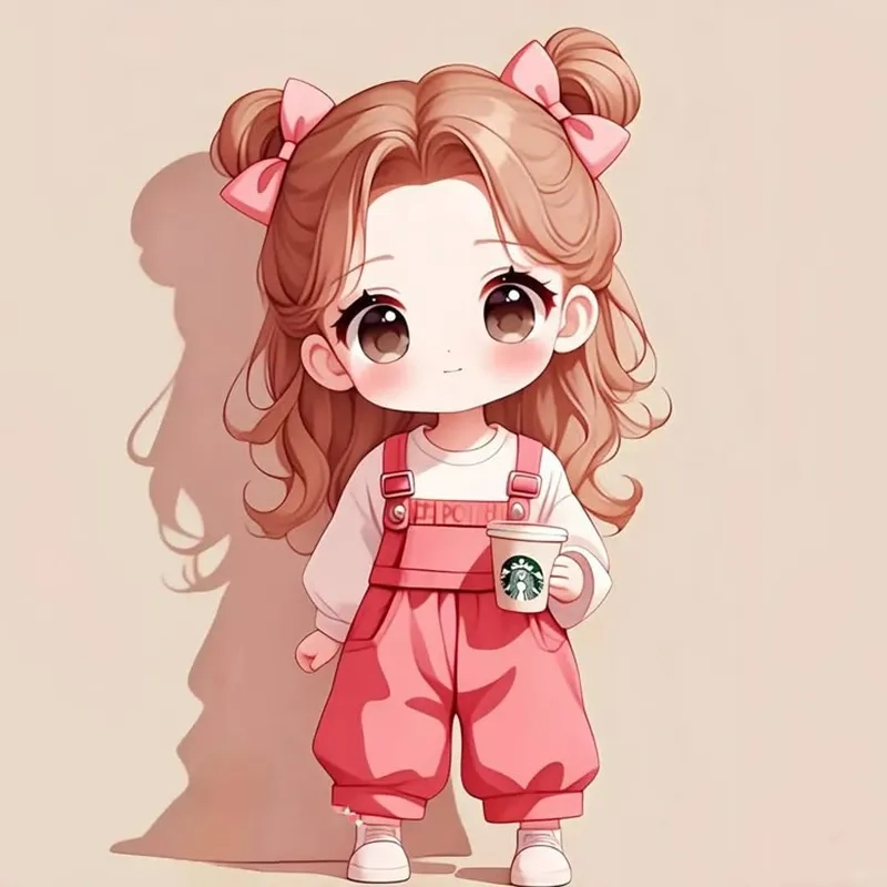Đáng yêu khó cưỡng với hình ảnh chibi nữ cute ngọt ngào