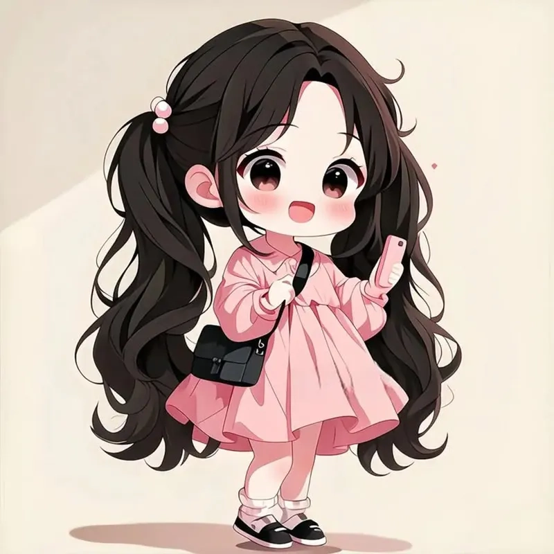 Mạnh mẽ và cool ngầu với hình ảnh chibi nữ cute ngầu