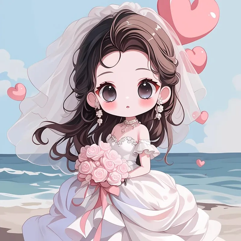 Trầm lặng và dễ thương với cute ảnh chibi buồn đầy cảm xúc