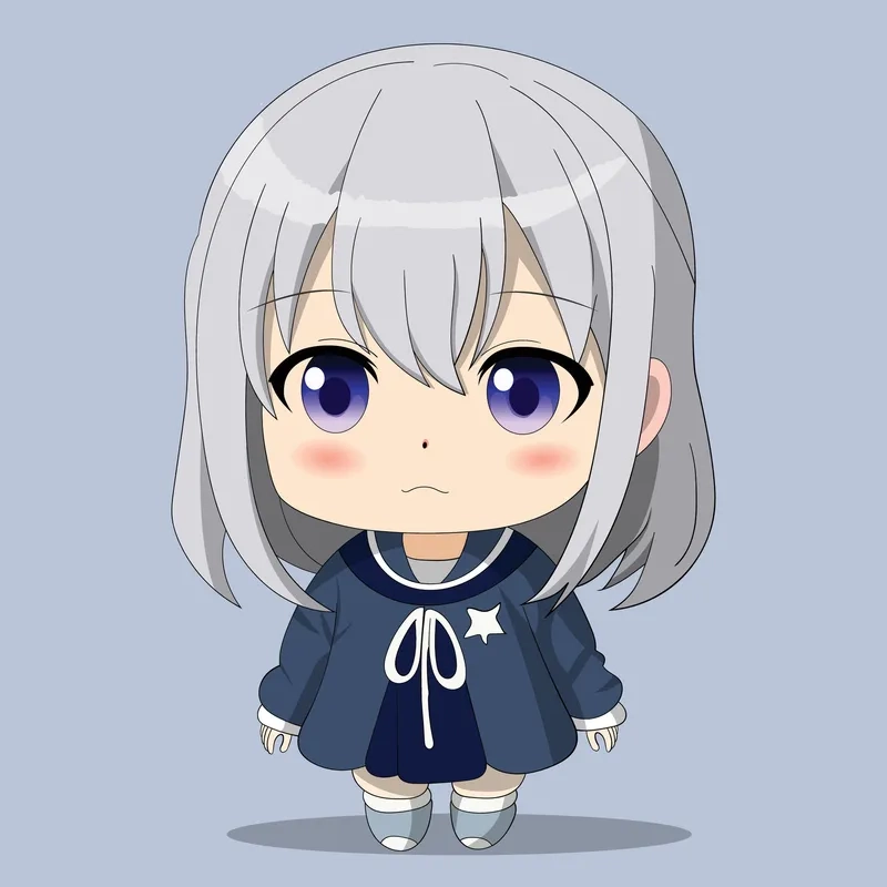 Đơn giản nhưng tinh tế với hình ảnh chibi cute đơn giản cực chất
