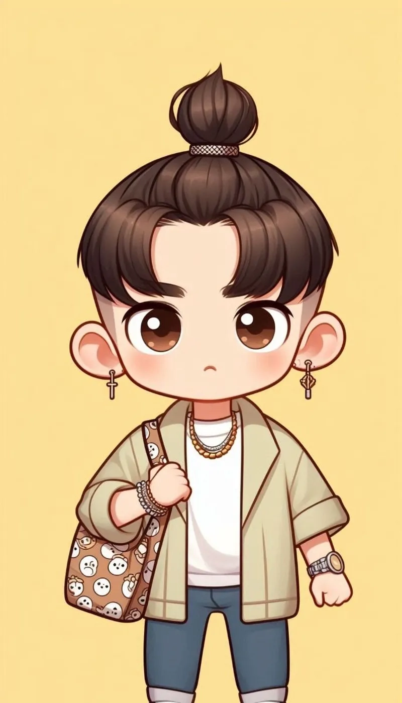 Bộ sưu tập hình ảnh chibi nam cute de vẽ cực xinh