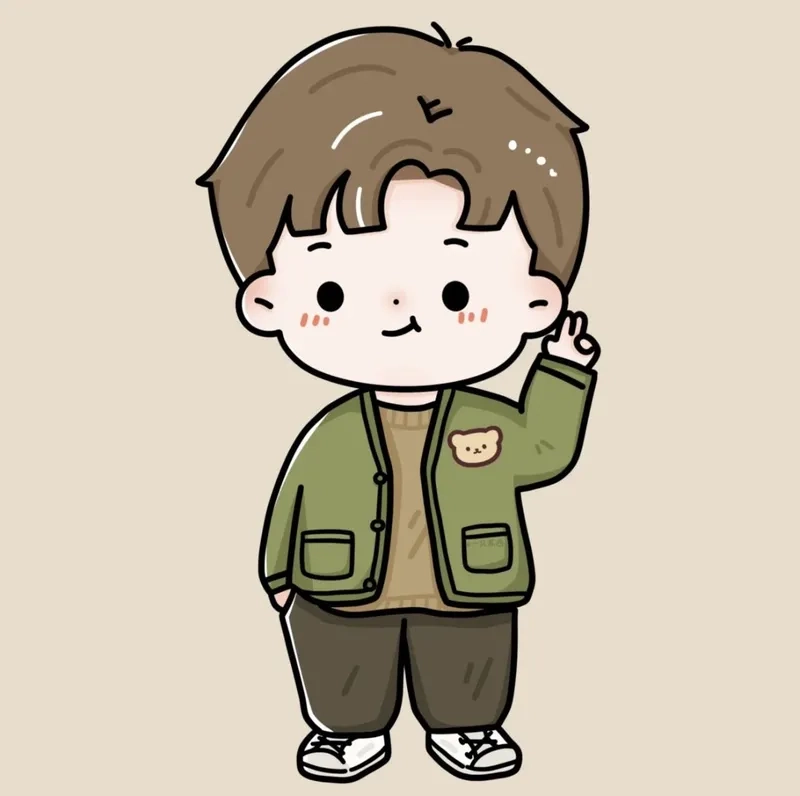 Đổi ngay avatar chibi nam ngầu cực chất cho profile