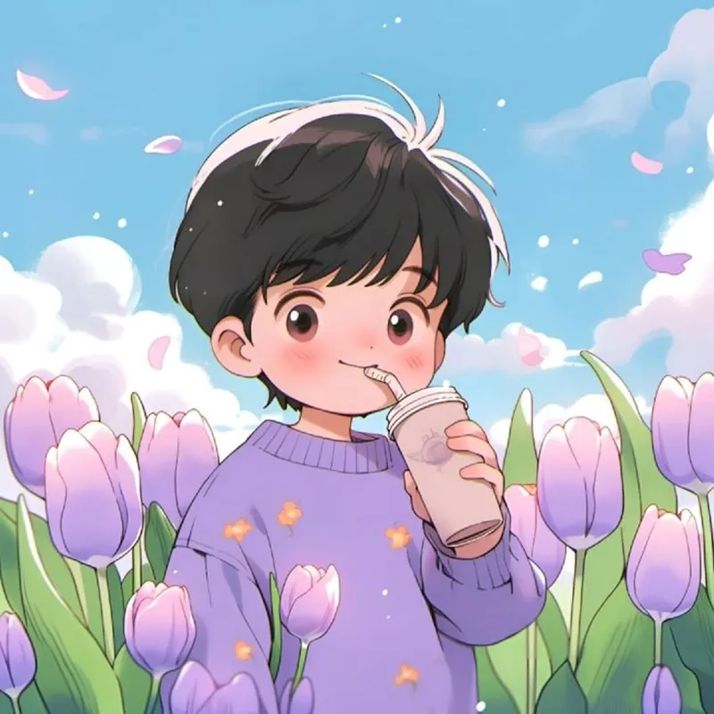 Những mẫu ảnh cute chibi nam siêu dễ thương