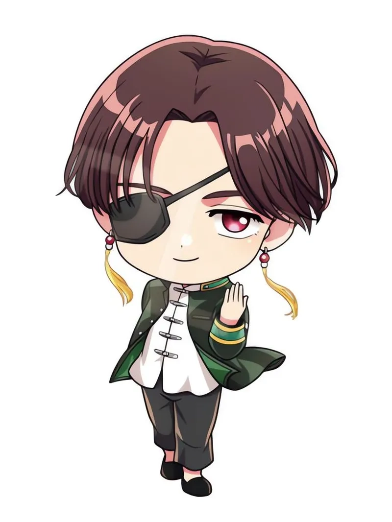 Nhỏ bé nhưng đầy cá tính với anime chibi nam