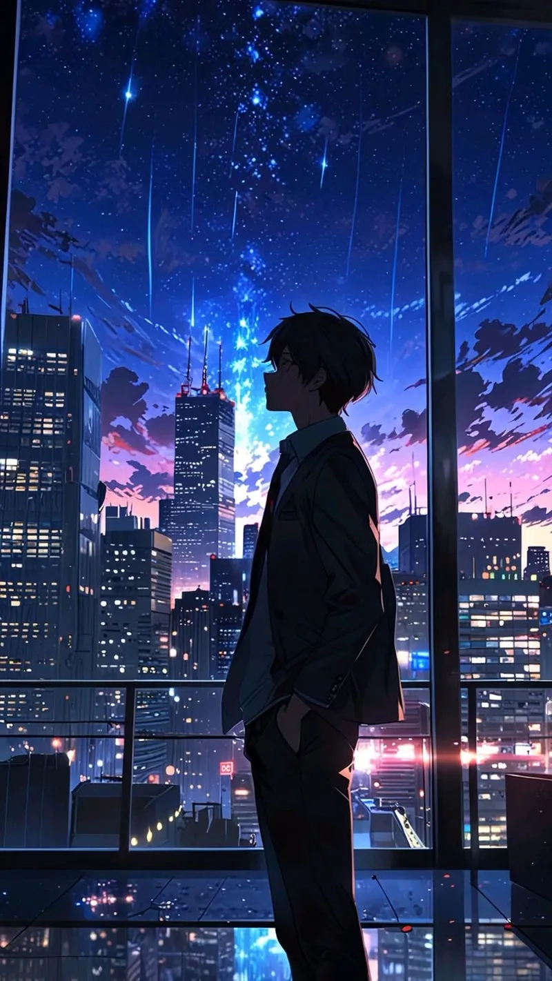 Những góc khuất tâm hồn qua hình ảnh nam buồn anime