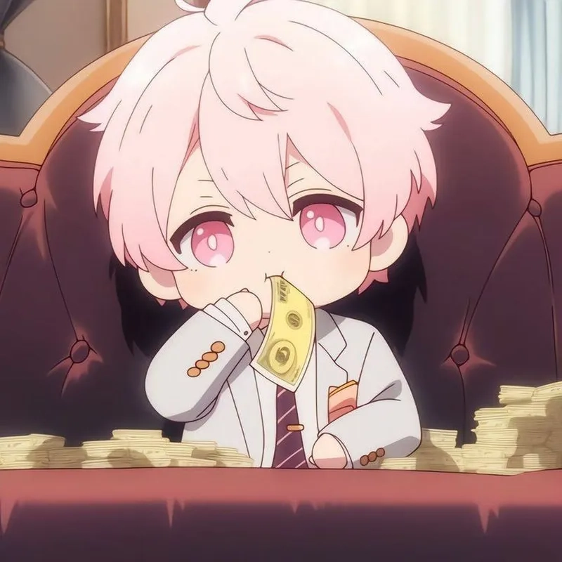 Hình ảnh anime nam cute tươi sáng, tràn đầy năng lượng