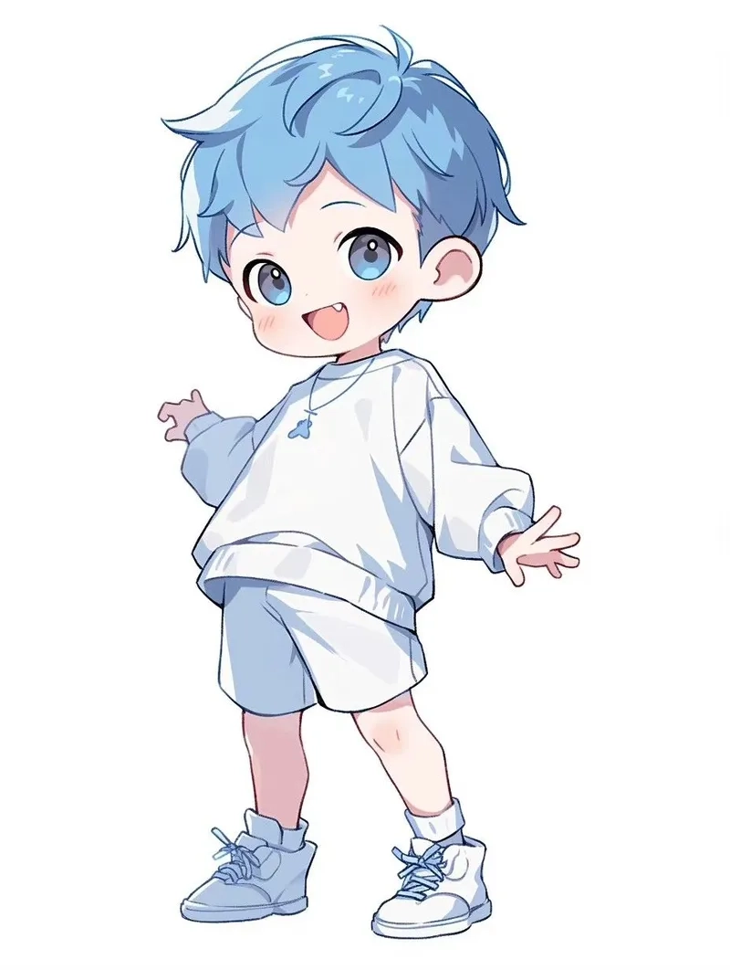 Ảnh anime nam dễ thương phong cách đáng yêu, nổi bật