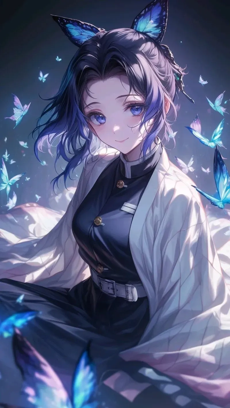 Vẻ đẹp khó cưỡng của Shinobu Kochou anime