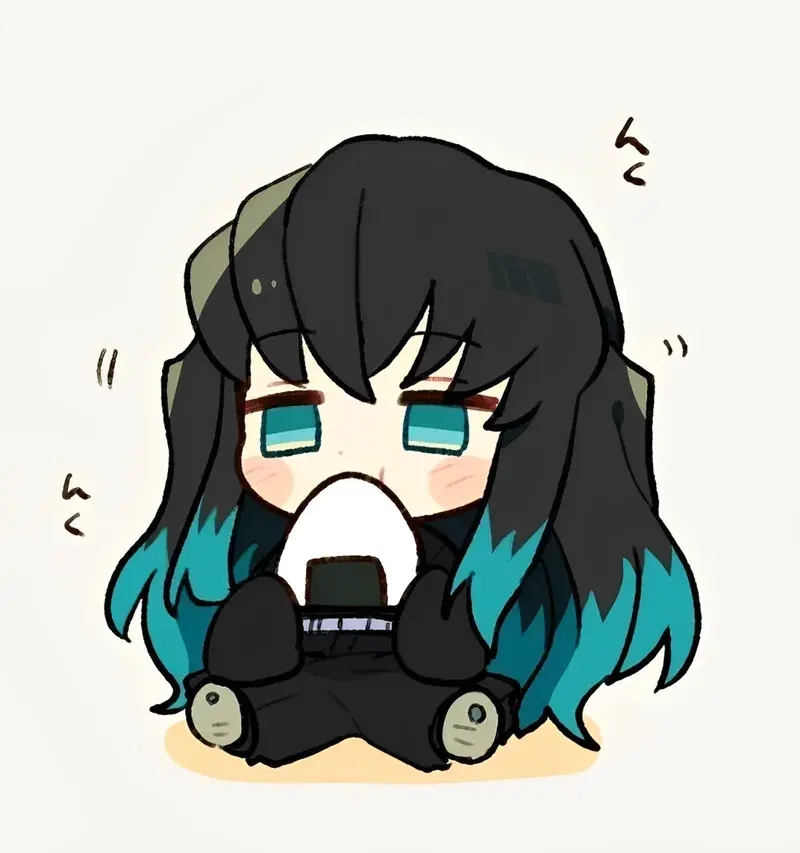 Siêu dễ thương với Muichiro chibi cute dành cho fan