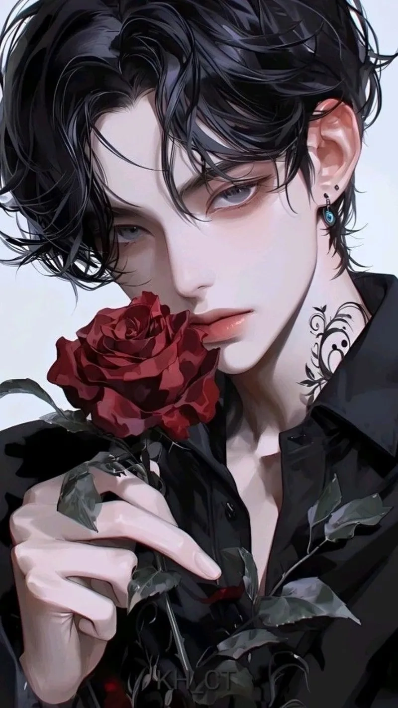 Sự cuốn hút trong hình nam đẹp anime