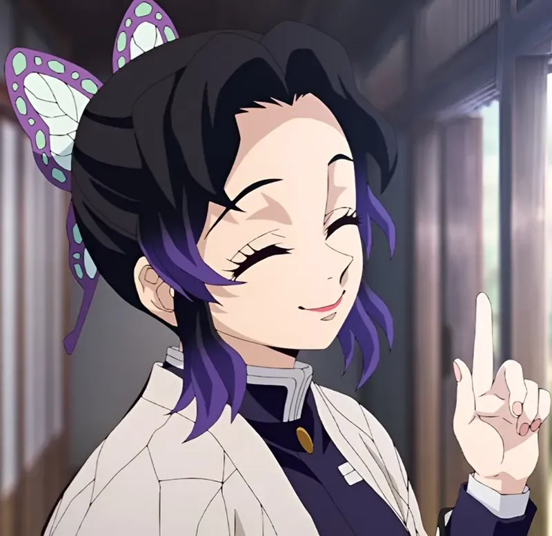 Chiêm ngưỡng vẻ đẹp của ảnh Kochou Shinobu trong anime