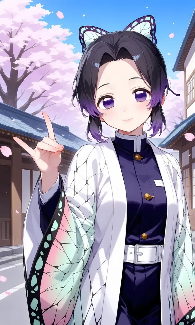 Dễ thương nhưng vẫn mạnh mẽ với hình ảnh Shinobu cute