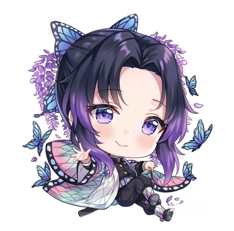 Đáng yêu không thể cưỡng lại với hình Shinobu chibi cute