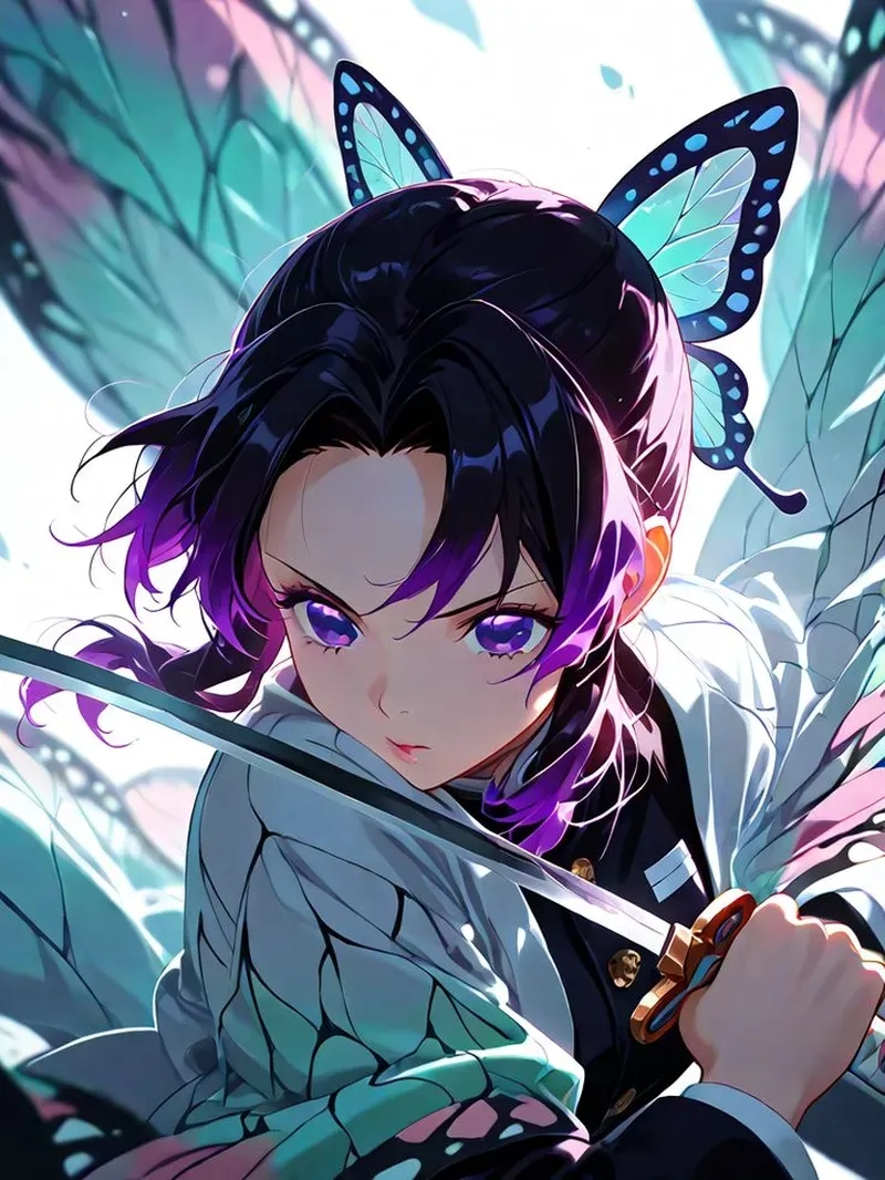 Làm mới hồ sơ với avatar Shinobu ngầu đầy sức hút