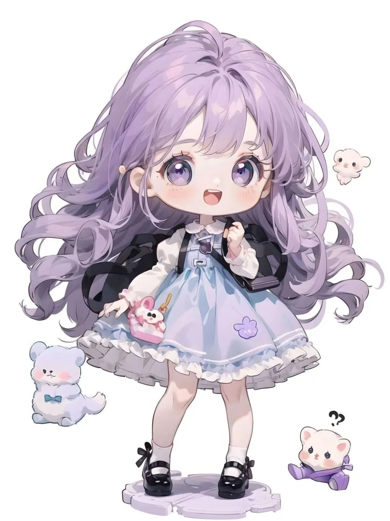 Ảnh anime dễ thương chibi cực dễ thương, hoàn hảo làm ảnh đại diện